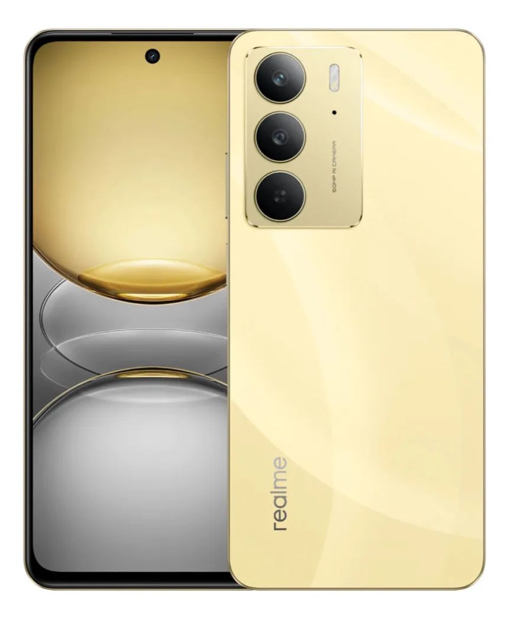 realme C75 5G | 256 GB, MediaTek Dimensity 6300, 8 GB RAM, Câmera 50MP, 6.67" IPS, Dourado (RMX3963)