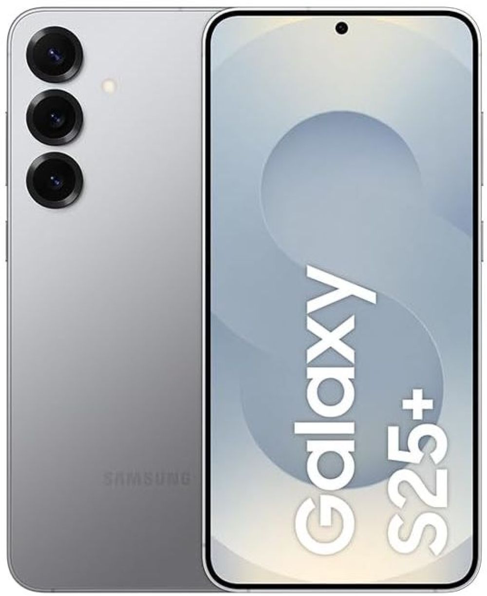 Samsung Galaxy S25+ | 256 GB, Snapdragon 8 Elite, 12 GB RAM, Câmera Tripla (50 MP + 10 MP + 12 MP), 6.7", Prata (SM-S936B)