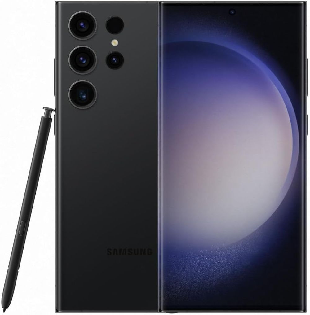 Samsung Galaxy S23 Ultra | 256 GB, Snapdragon 8 Gen 2, 12 GB RAM, Quatro Câmeras (Zoom até 10X), 6.8", Preto (SM-S918B)