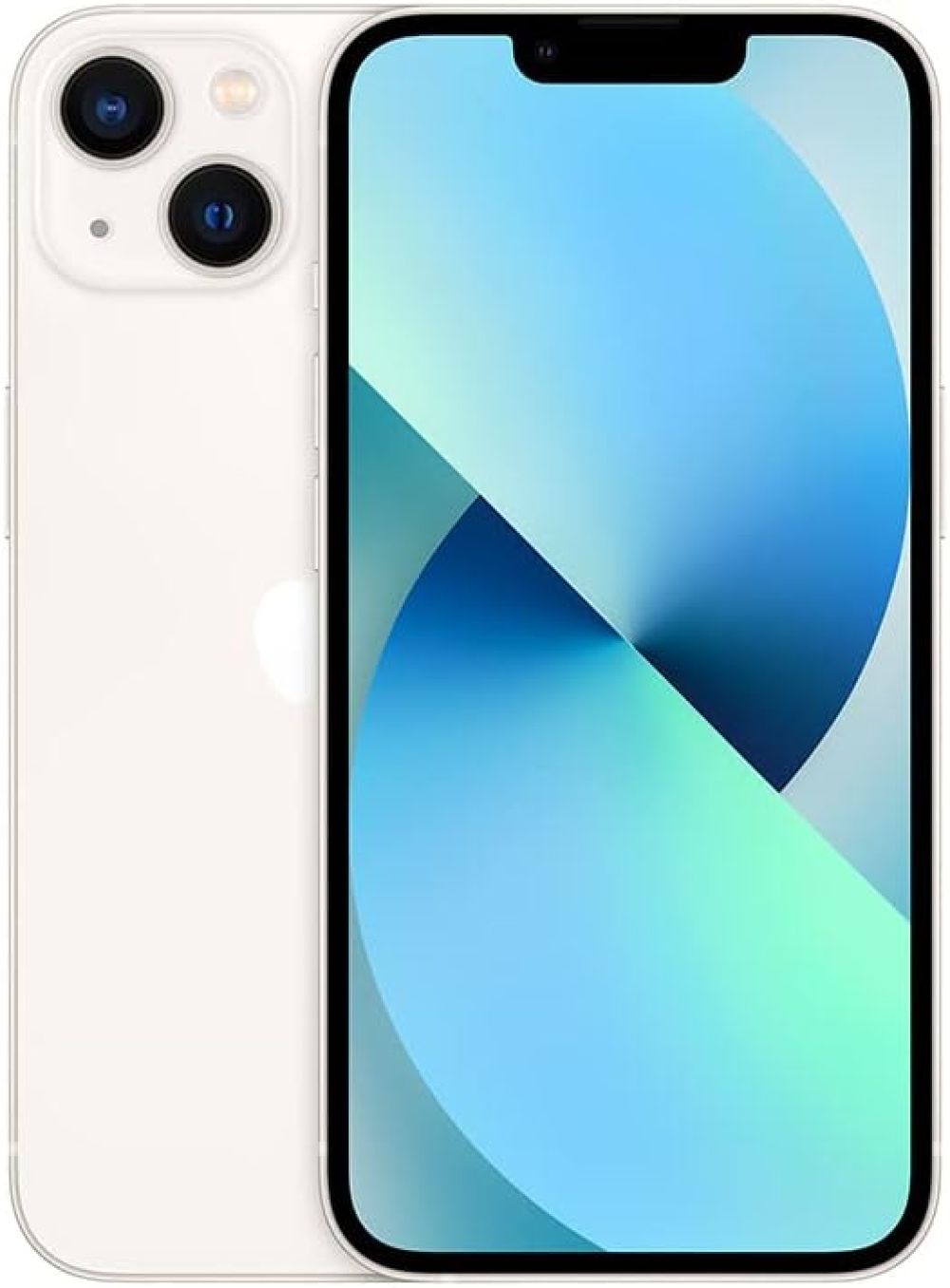 Apple iPhone 13 | 128 GB, Apple A15 Bionic, 4 GB RAM, Câmera dupla (12 MP + 12 MP), Tela 6.1", Estelar (A2633)