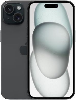 Apple iPhone 15 | 128 GB, Apple A16 Bionic, 6 GB RAM, Câmera dupla (48 MP + 12 MP), Tela 6.1", Preto (A3090)
