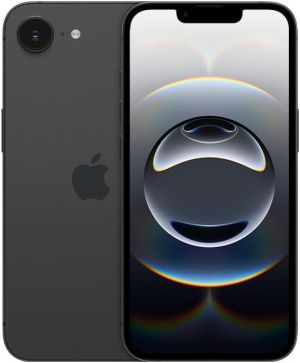 Apple iPhone 16e | 256 GB, Apple A18, 8 GB RAM, Câmera 48MP, Tela 6.1", Preto (A3409)