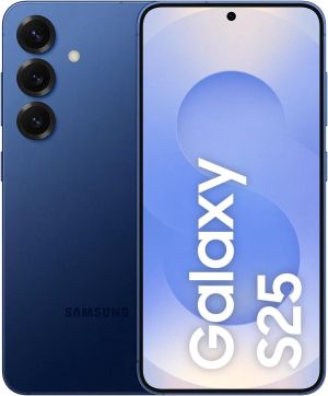 Samsung Galaxy S25 | 256 GB, Snapdragon 8 Elite, 12 GB RAM, Câmera Tripla (50MP + 12MP + 10MP), 6.2", Azul Marinho (SM-S931B)