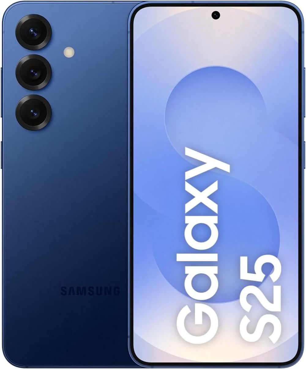 Samsung Galaxy S25 | 256 GB, Snapdragon 8 Elite, 12 GB RAM, Câmera Tripla (50MP + 12MP + 10MP), 6.2", Azul Marinho (SM-S931B)