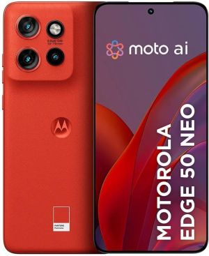 Motorola Edge 50 Neo | 256 GB, Dimensity 7300, 8 GB RAM, Câmera Tripla (50MP + 10MP + 13MP), 6.4", Poinciana (XT2409-2)