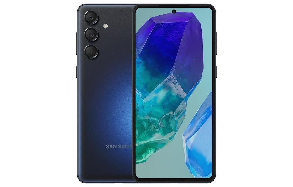 Samsung Galaxy M55 | 256 GB, Snapdragon 7 Gen1, 8 GB RAM, Câmera Tripla (50MP + 8MP + 2MP), 6.7", Azul Escuro (SM-M556B)