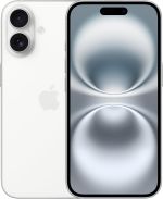 Apple iPhone 16 | 128 GB, Apple A18, 8 GB RAM, Câmera Dupla (48 MP + 12 MP), Tela 6.1", Branco (A3287)