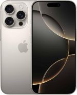 Apple iPhone 16 Pro | 128 GB, Apple A18 Pro, 8 GB RAM, Câmera Tripla (48 MP + 12 MP + 48 MP), Tela 6.3", Titânio Natural (A3293)