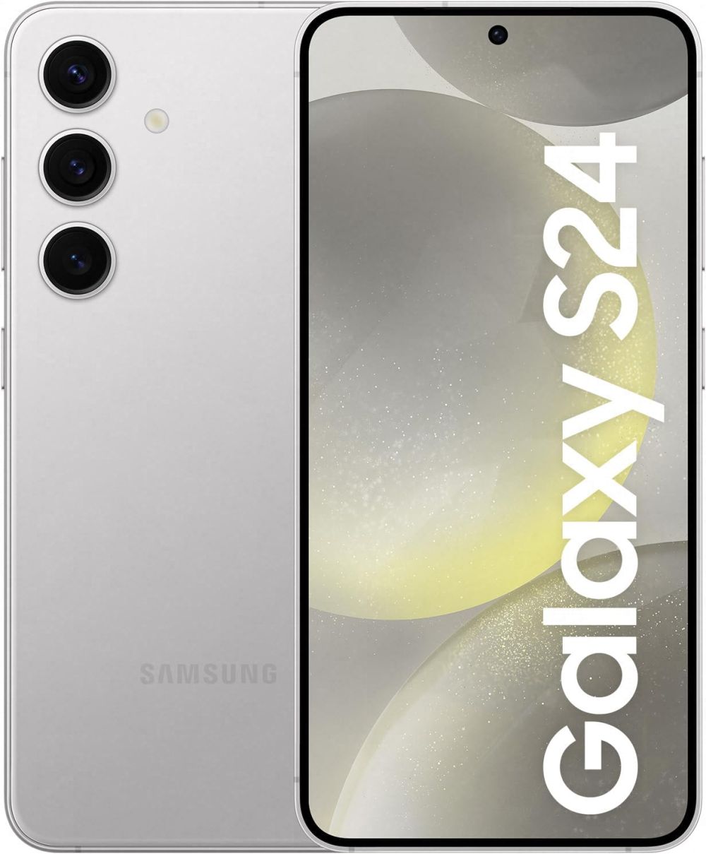 Samsung Galaxy S24 | 256 GB, Exynos 2400, 8 GB RAM, Câmera Tripla (50MP + 12MP + 10MP), 6.2", Cinza (SM-S921B)