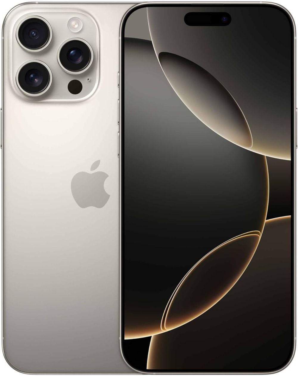 Apple iPhone 16 Pro Max | 256 GB, Apple A18 Pro, 8 GB RAM, Câmera Tripla (48 MP + 12 MP + 48 MP), Tela 6.9", Titânio (A3296)