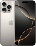 Apple iPhone 16 Pro Max | 256 GB, Apple A18 Pro, 8 GB RAM, Câmera Tripla (48 MP + 12 MP + 48 MP), Tela 6.9", Titânio (A3296)