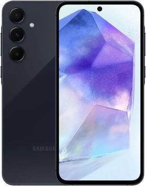 Samsung Galaxy A55 | 256 GB, Exynos 1480, 8 GB RAM, Câmera Tripla (50MP + 12MP + 5MP), 6.6", Azul Escuro (SM-A556E)