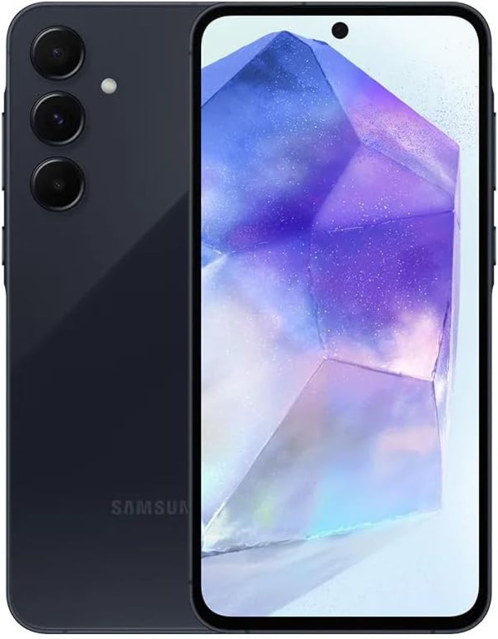 Samsung Galaxy A55 | 256 GB, Exynos 1480, 8 GB RAM, Câmera Tripla (50MP + 12MP + 5MP), 6.6", Azul Escuro (SM-A556E)